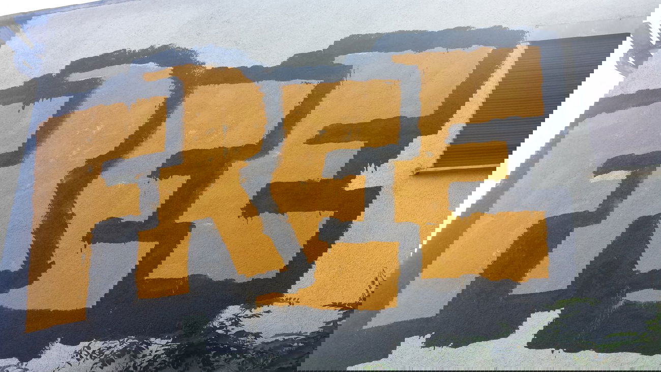 Graffiti Bombing - Photo by Anonymous - free (2014)