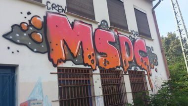 Graffiti Bombing - Photo by Anonymous - mspc