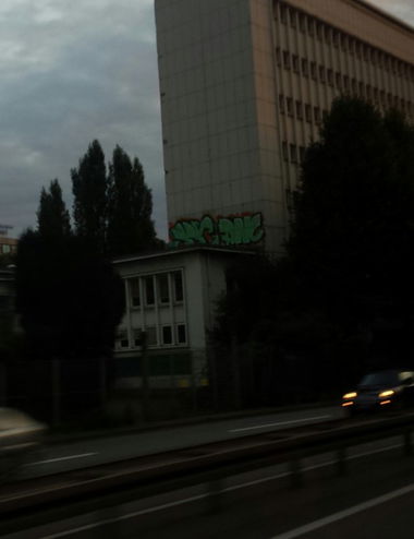 Graffiti Bombing - Photo by Anonymous - anc (2014)