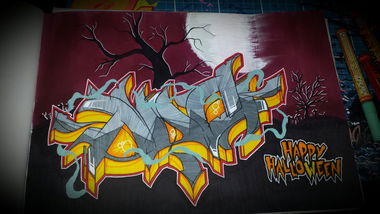 Graffiti Sketch - Photo by Anonymous