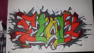 Graffiti Sketch - Photo by Anonymous - Suck, !!! (2014)