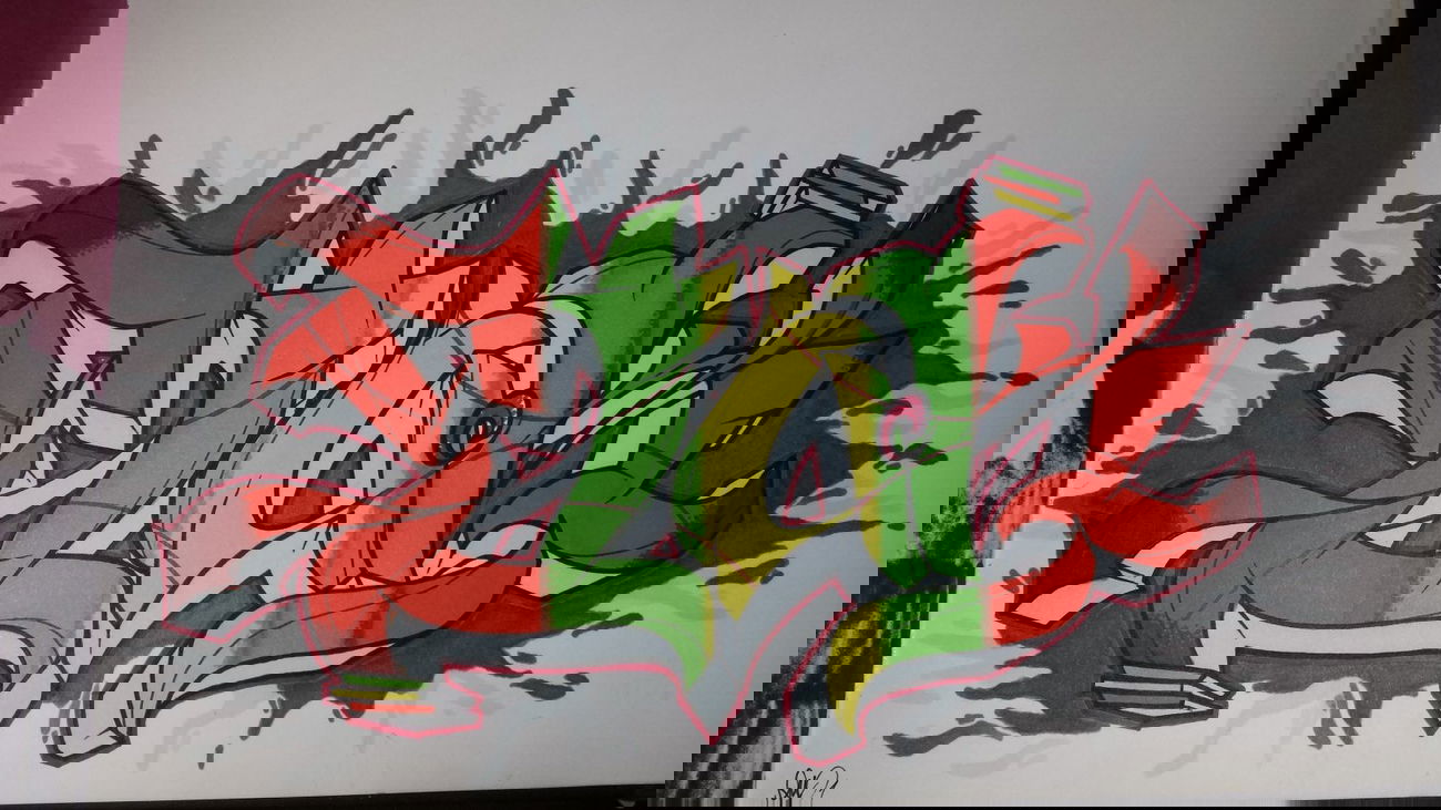 Graffiti Sketch - Photo by Anonymous - Suck, !!! (2014)