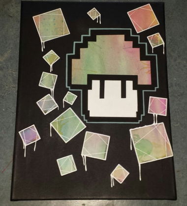 Graffiti Sketch - Photo by Anonymous - (DUC), super, mario (2014)