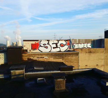 Graffiti Bombing - Photo by Anonymous