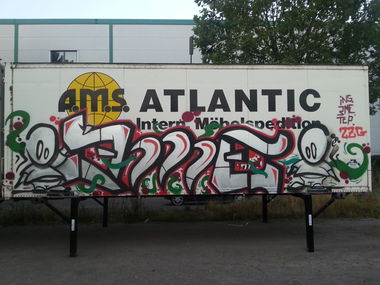 Graffiti Bombing - Photo by Anonymous (2016)