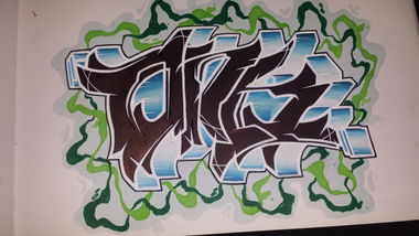 Graffiti Sketch - Photo by Anonymous - duk (2014)