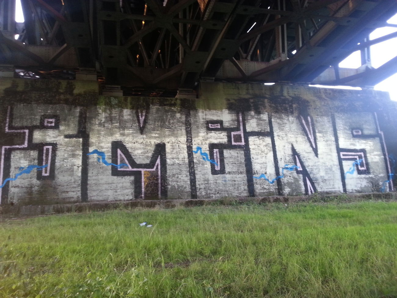 Graffiti Bombing - Photo by Anonymous