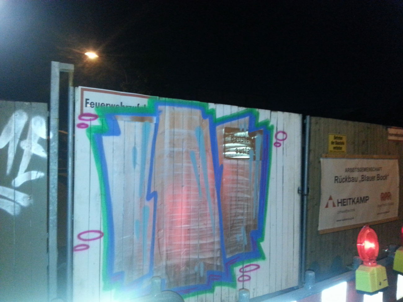 Graffiti Bombing - Photo by Anonymous (2016)