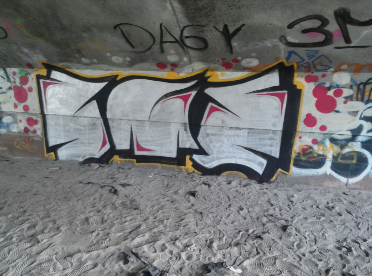 Graffiti Bombing - Photo by Anonymous