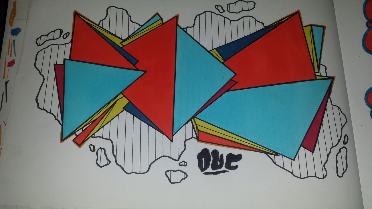 Graffiti Sketch - Photo by Anonymous - DUC (2015)