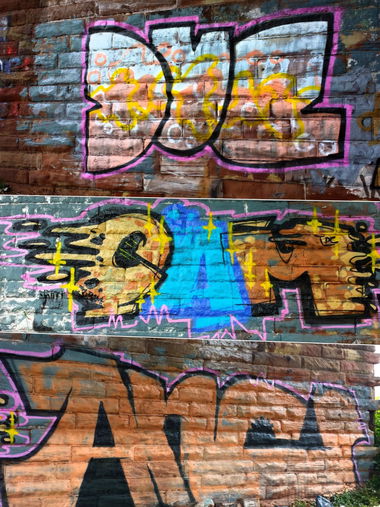 Graffiti Bombing - Photo by Anonymous - DUC, KAM, ANC (2015)