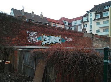 Graffiti Bombing - Photo by Anonymous