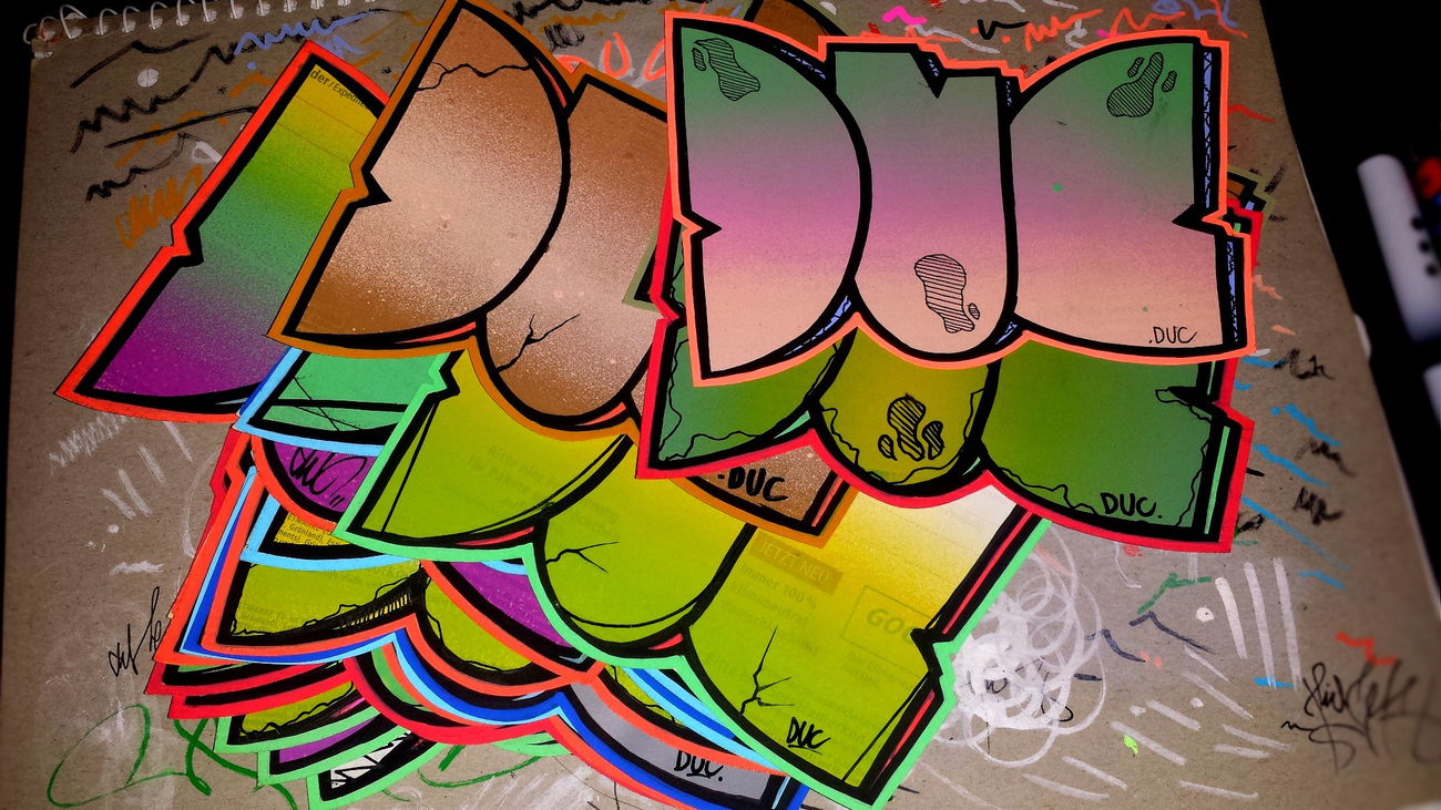 Graffiti Street Art - Photo by Anonymous - DUC (2015)