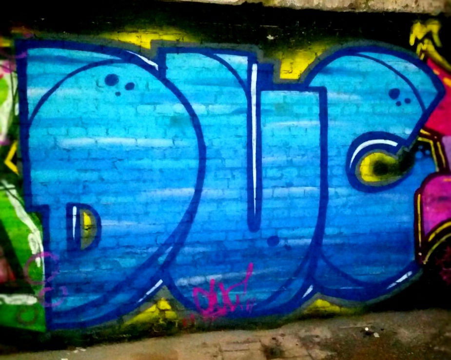 Graffiti Wall - Photo by Anonymous - DUC (2015)