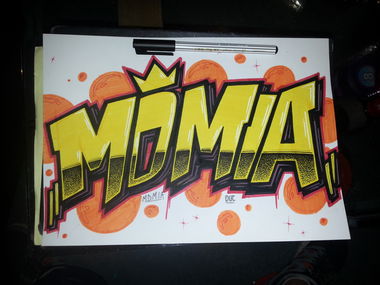 Graffiti Sketch - Photo by Anonymous