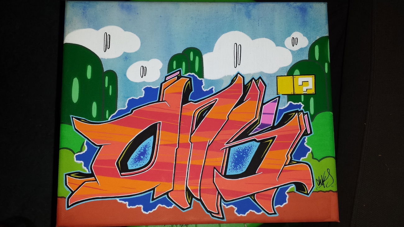 Graffiti Wall - Photo by Anonymous - Duk (2015)