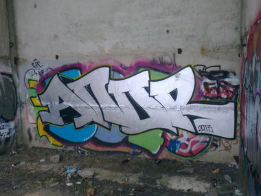 Graffiti Wall in Belhorod - Photo by AnoreUno - 1 (2013)