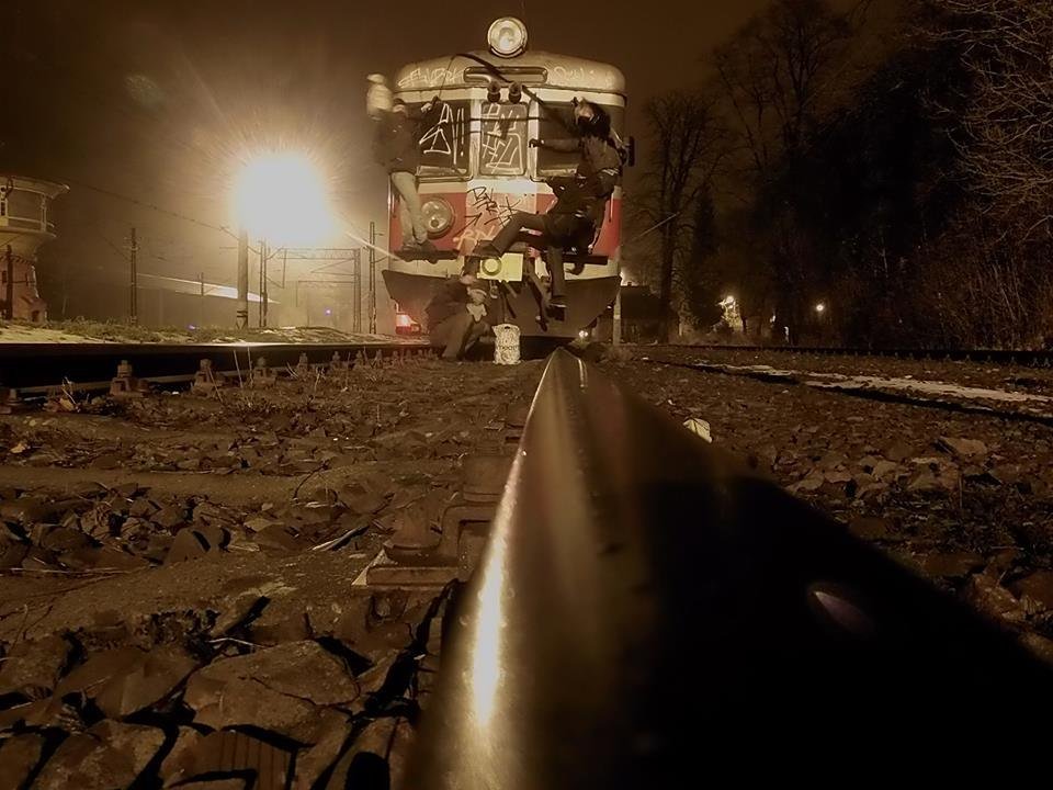 Graffiti Train - Photo by Antabus