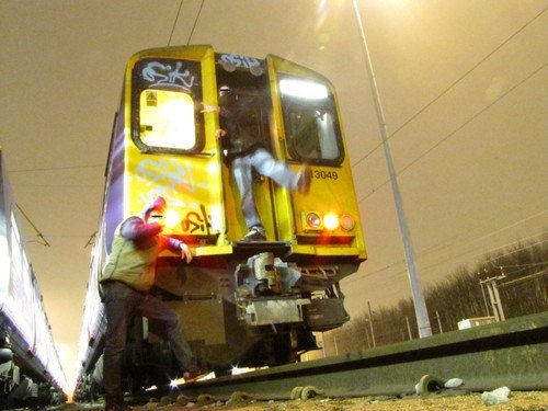 Graffiti Train - Photo by Antabus