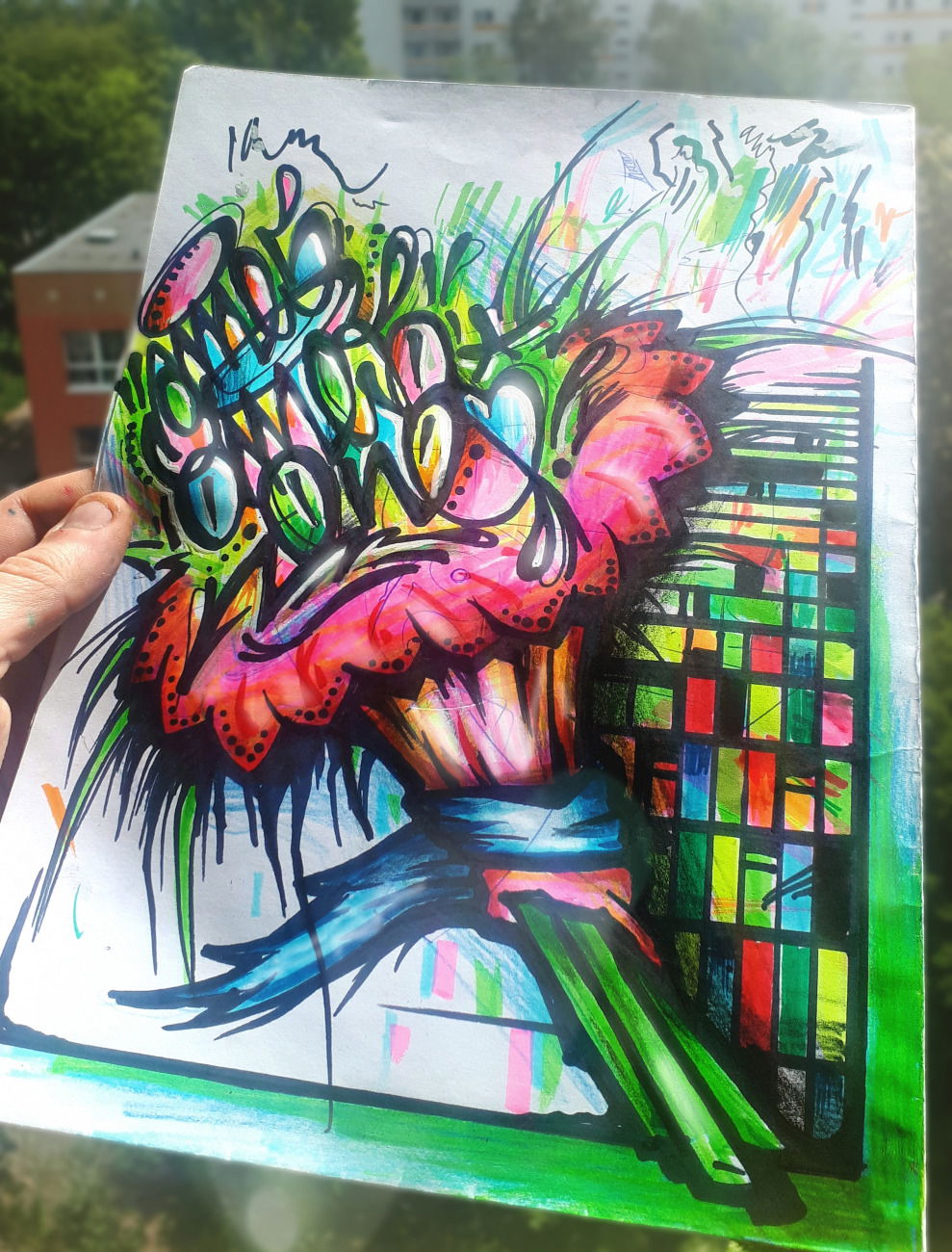 Graffiti Photo by Antigrau - ames, fuck, fuckcrew (2020)