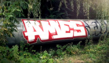 Graffiti Photo by Antigrau - AMES, FUCK, BERLIN (2018)