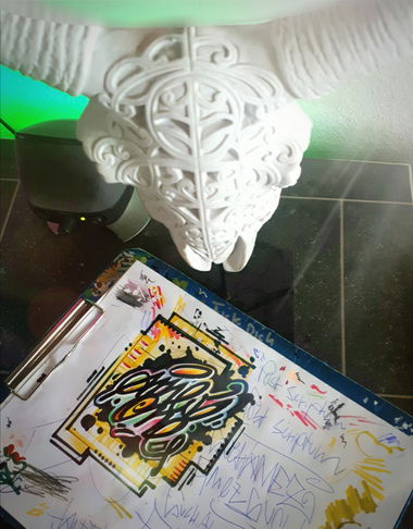 Graffiti Wall - Photo by Antigrau - ames, fuck, amesone (2020)