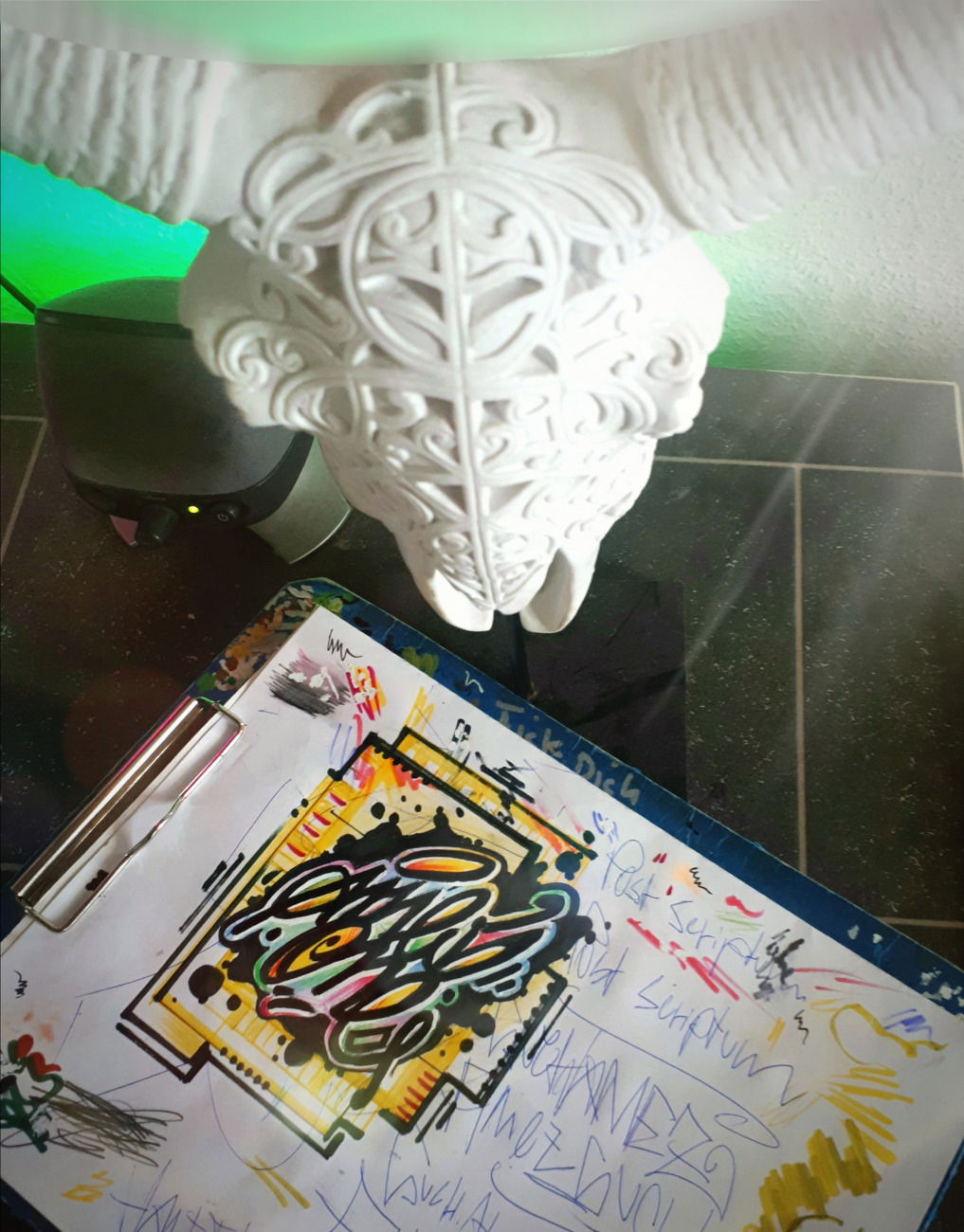 Graffiti Wall - Photo by Antigrau - ames, fuck, amesone (2020)