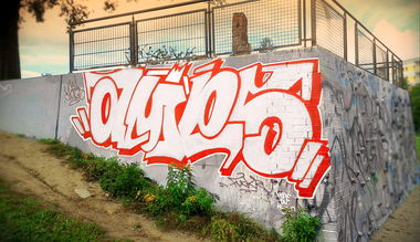 Graffiti Photo by Antigrau - AMES, FUCK, BERLIN (2018)