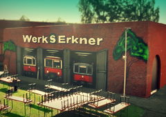 Graffiti in Berlin erkner - Photo by Antigrau - ames, fuck, sbahn (2018)