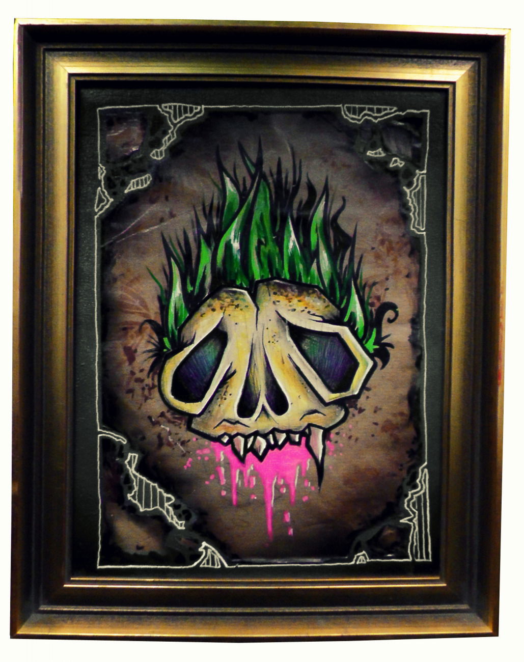 Graffiti Artwork - Photo by Antigrau - ames, fuck, amesone (2017)