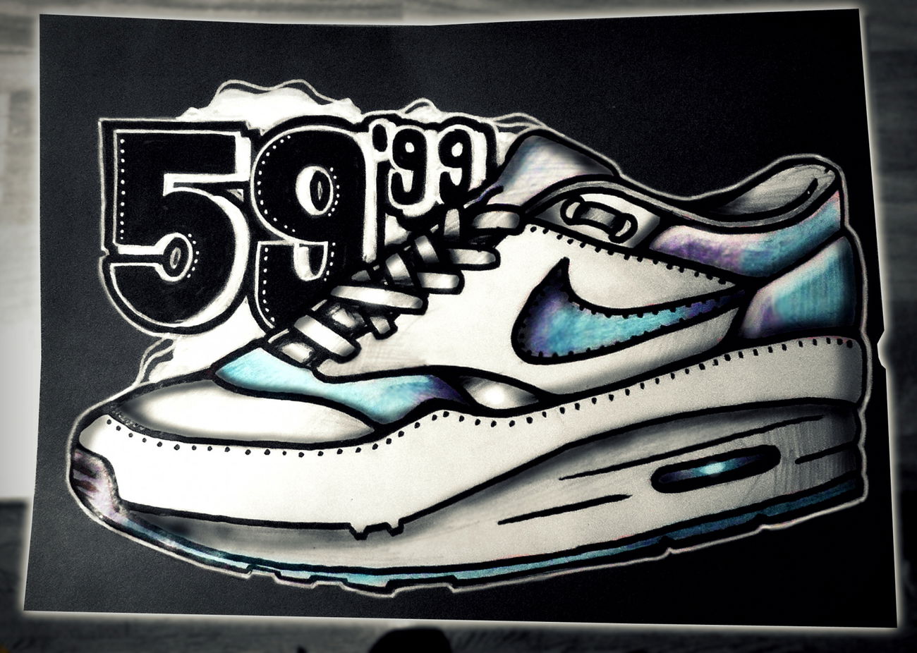 Graffiti Artwork - Photo by Antigrau - ames, fuck, amesone (2017)