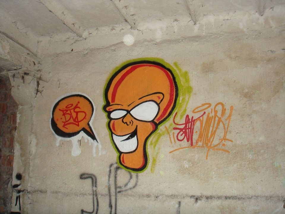 Graffiti Bombing - Photo by Antoniusone - ante, antoniusface, bomb (2015)