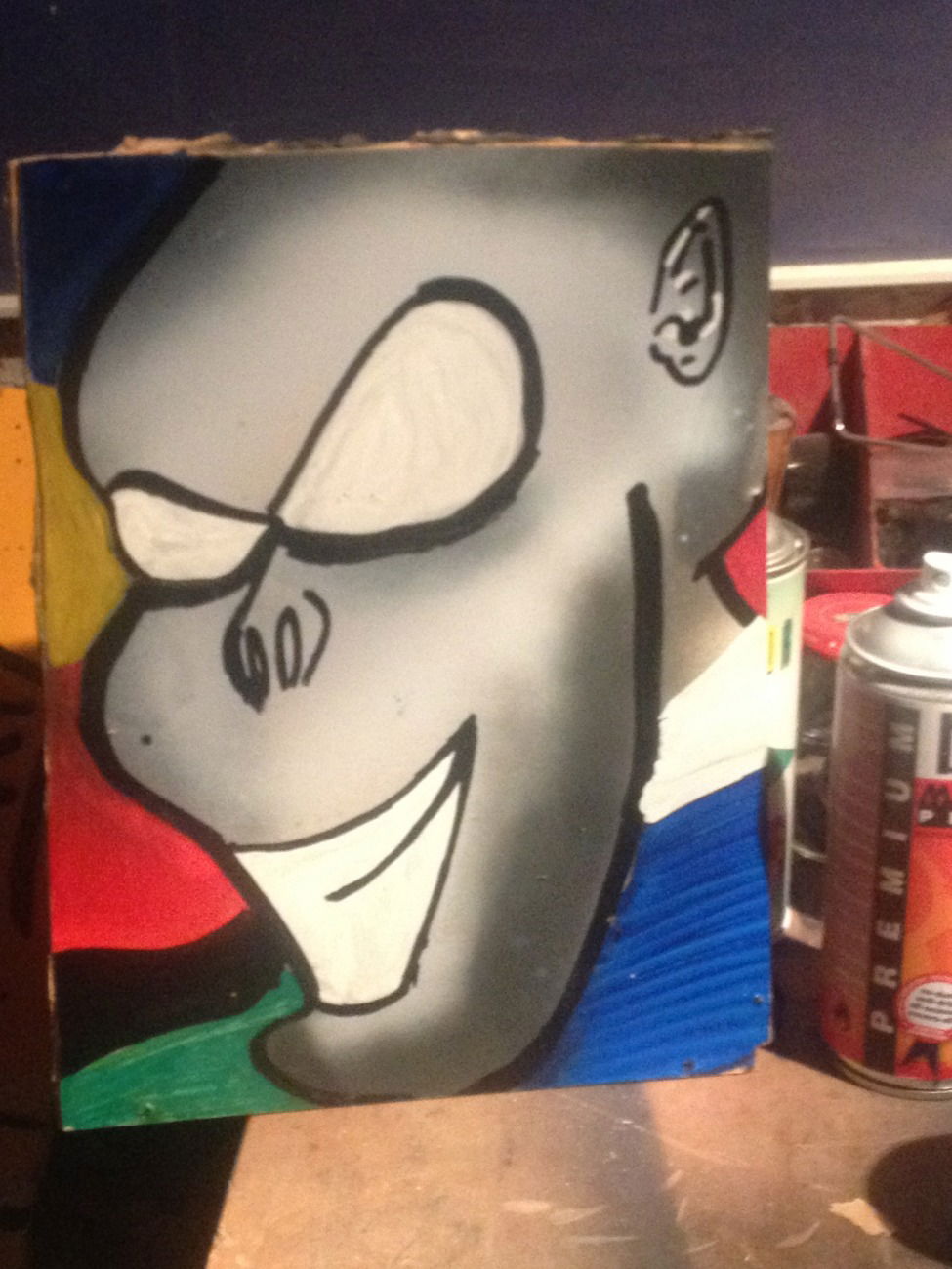 Graffiti Artwork - Photo by Antoniusone - antoniusface, ante, portrait (2014)