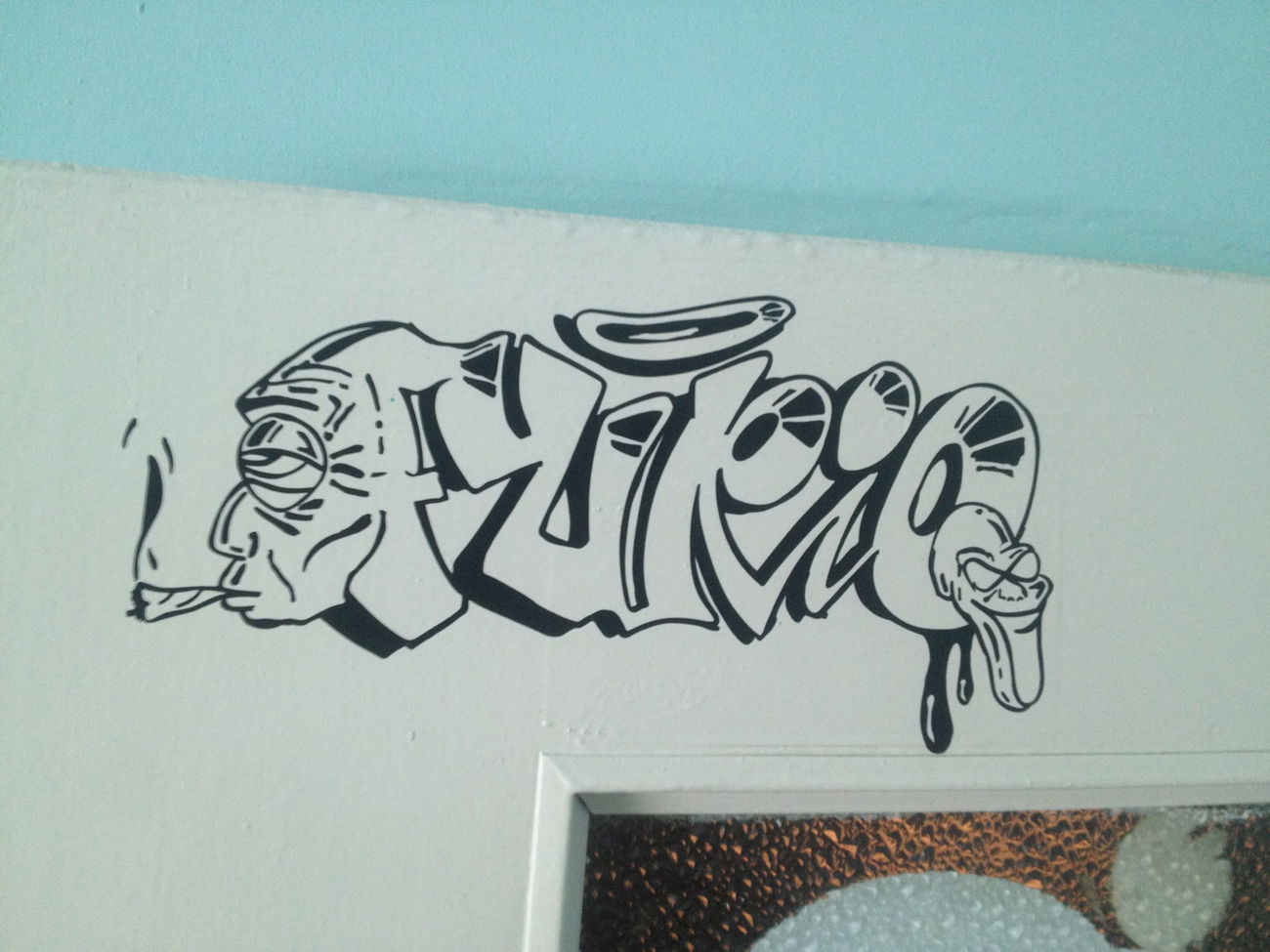 Graffiti Street Art - Photo by Antoniusone - ante, furio, sticker (2014)