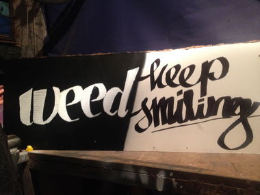 Graffiti Artwork - Photo by Antoniusone - ante, antonius, woodpainting (2014)