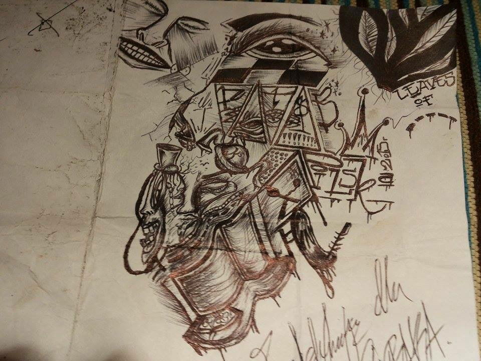 Graffiti Sketch - Photo by Antoniusone - rysowanie, ante, antonius (2015)