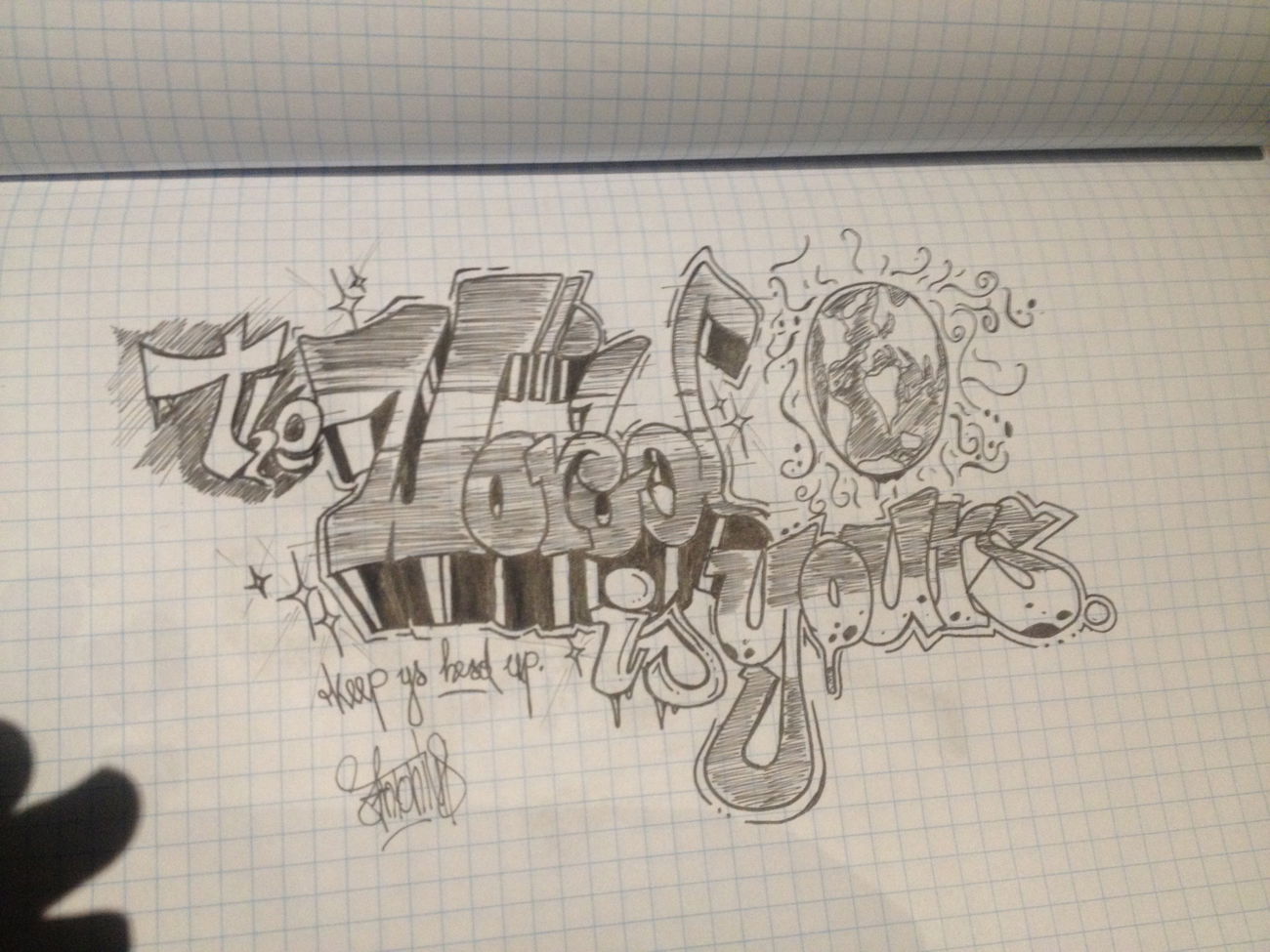 Graffiti Sketch - Photo by Antoniusone - ante, antonius, the (2014)