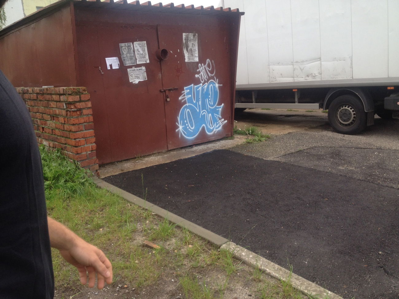 Graffiti Bombing - Photo by Antoniusone - ante, throwup, simple (2014)