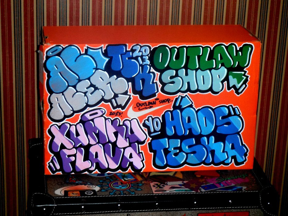 Graffiti Sketch in Moscow - Photo by Antony_Acer