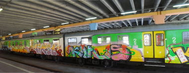 Graffiti Train - Photo by Antykacap (2013)