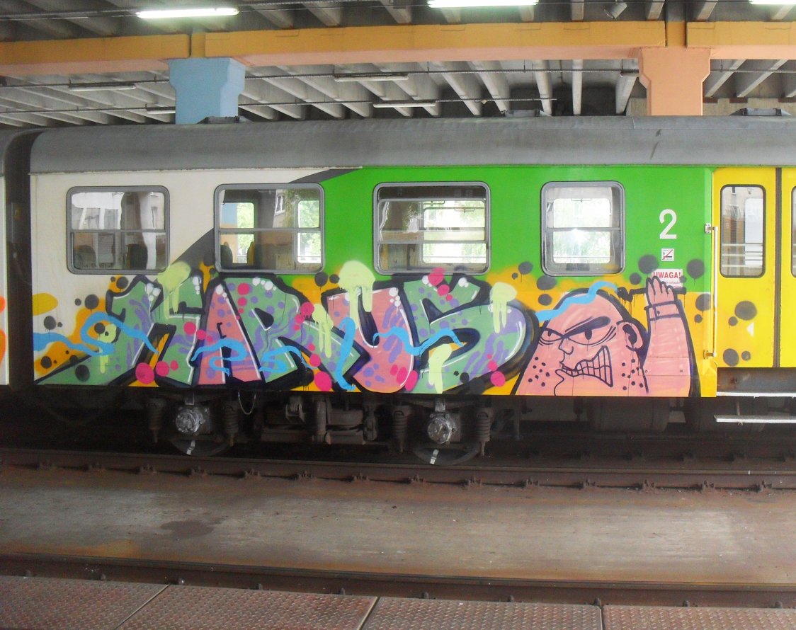 Graffiti Train - Photo by Antykacap