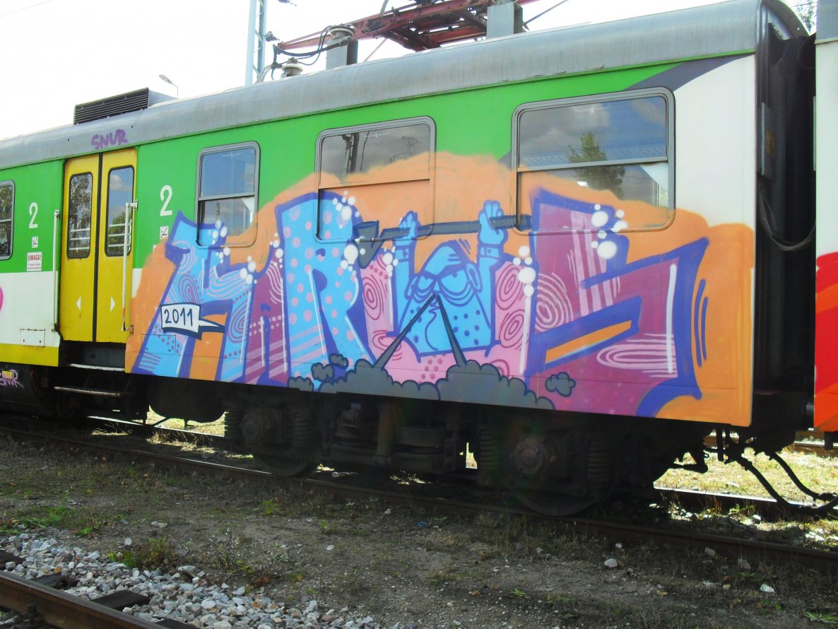 Graffiti Train - Photo by Antykacap