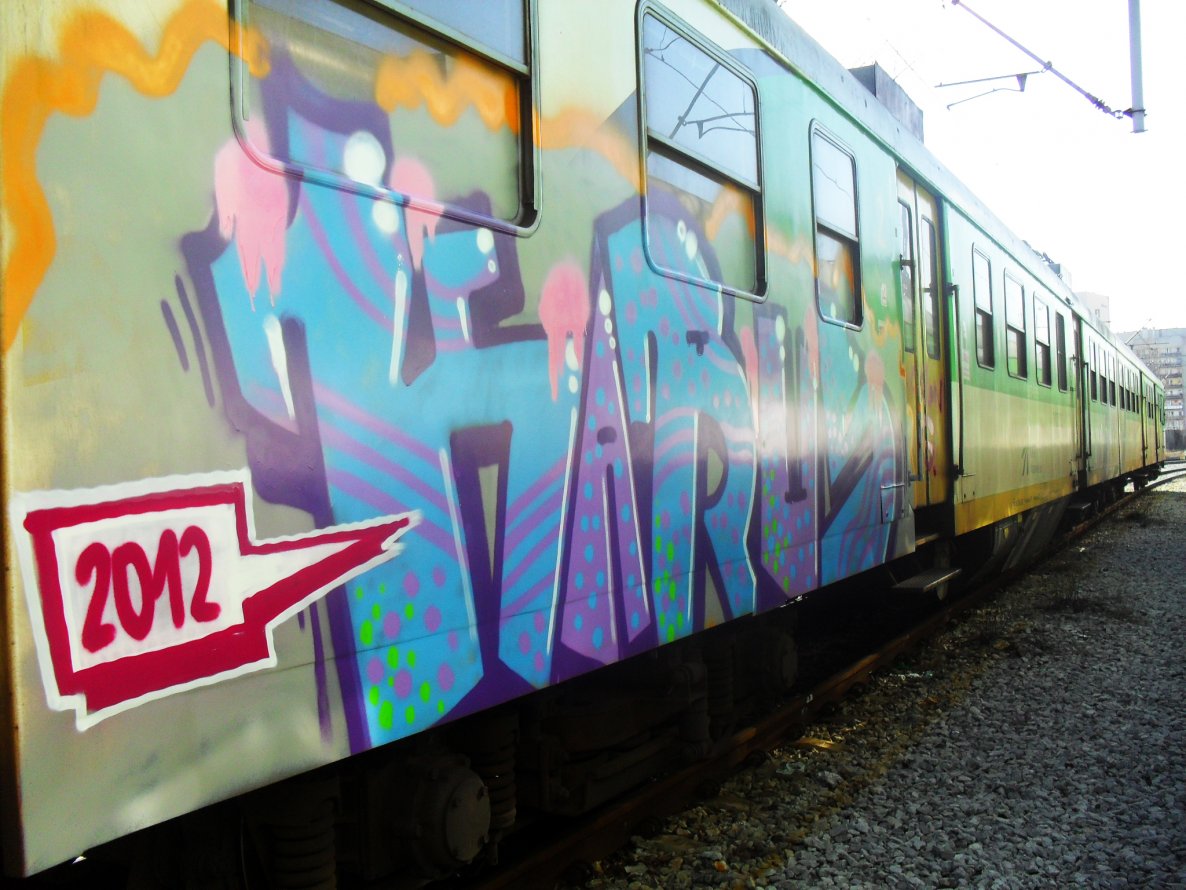 Graffiti Train - Photo by Antykacap (2012)
