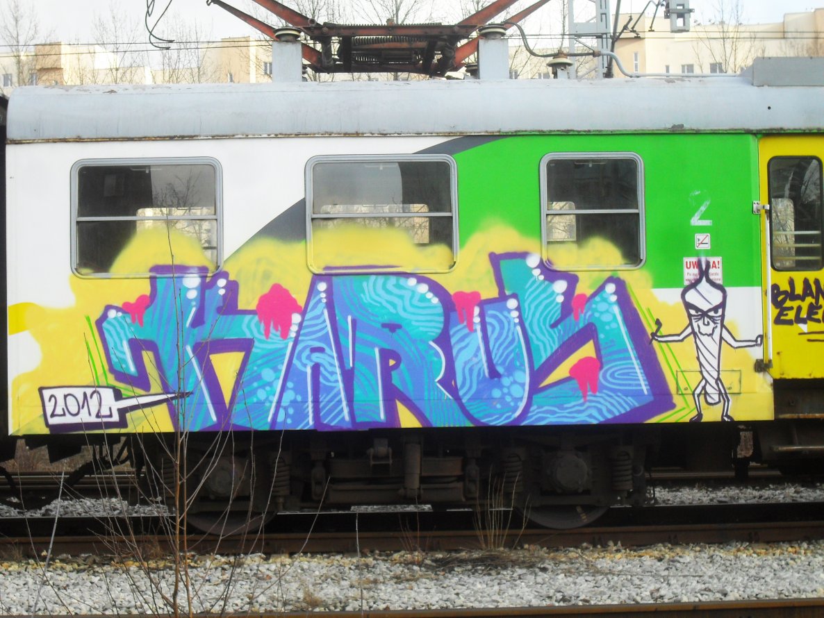 Graffiti Train - Photo by Antykacap (2012)