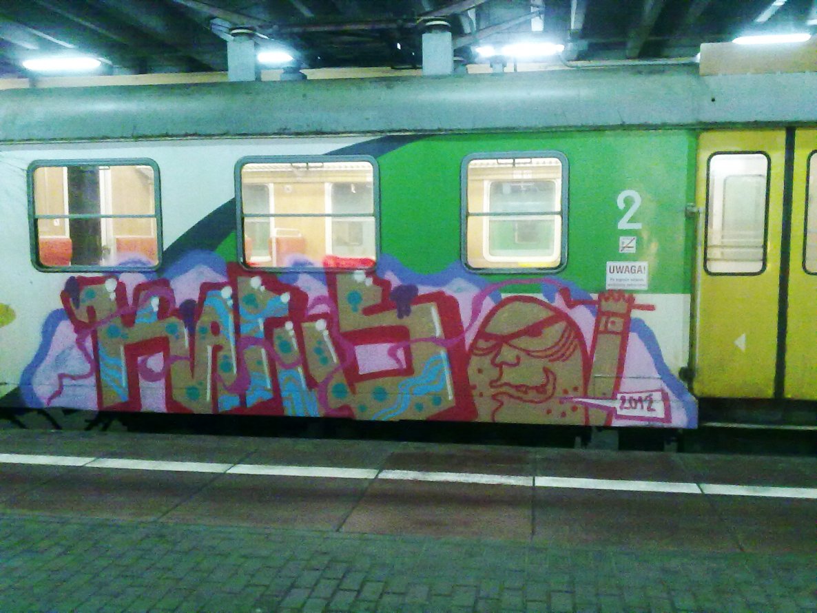 Graffiti Train - Photo by Antykacap (2012)