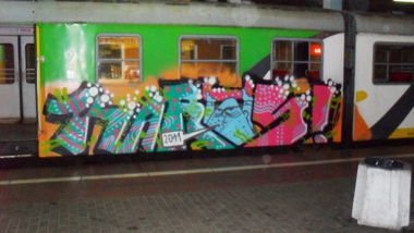 Graffiti Train - Photo by Antykacap (2011)