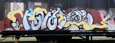 Graffiti Train - Photo by Antykacap (2013)