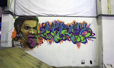 Graffiti Wall - Photo by Antykacap - Skuha, &, Kary (2014)