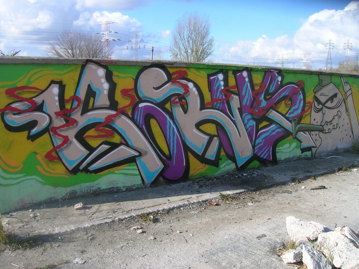 Graffiti Wall - Photo by Antykacap (2014)