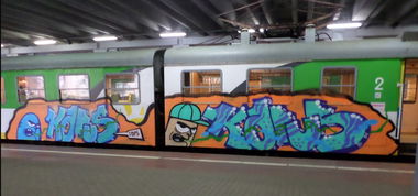 Graffiti Train - Photo by Antykacap (2015)